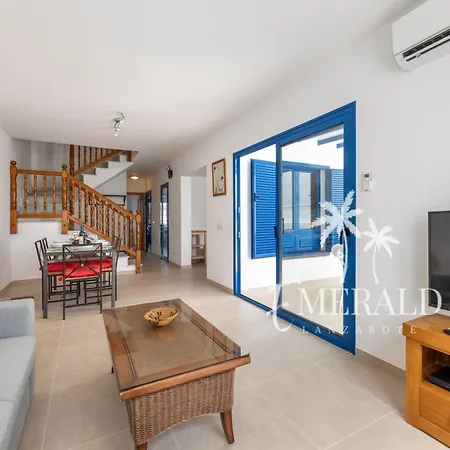 Casa Papagayo Rocas - Heated Pool & Air Conditioning - Emerald Lanzarote Tatil Evi Playa Blanca