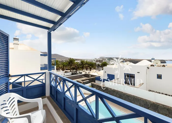 בית נופש Casa Papagayo Rocas - Heated Pool & Air Conditioning - Emerald Lanzarote פלאיה בלנקה