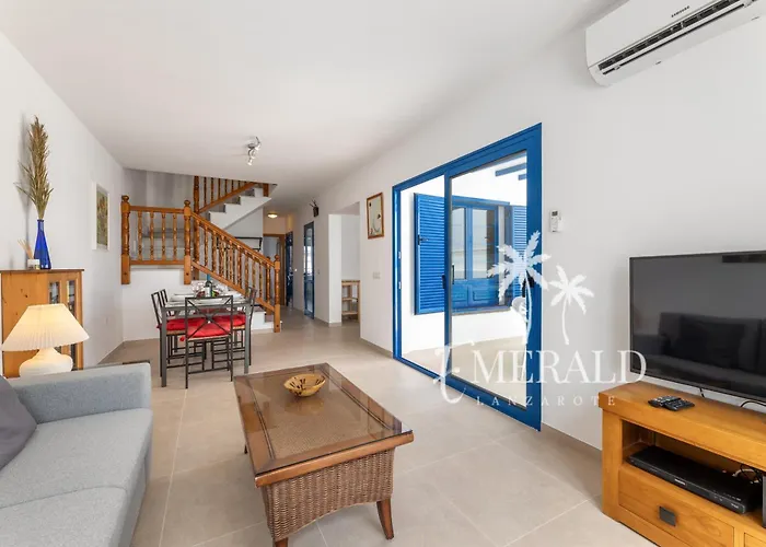 Casa Papagayo Rocas - Heated Pool & Air Conditioning - Emerald Lanzarote בית נופש פלאיה בלנקה