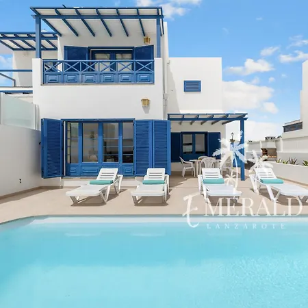 Ferienhaus Casa Papagayo Rocas - Heated Pool & Air Conditioning - Emerald Lanzarote *
