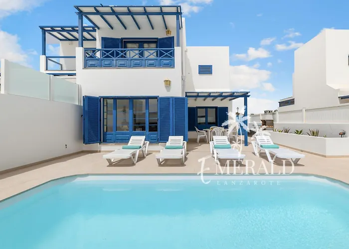 بيت للعطل Casa Papagayo Rocas - Heated Pool & Air Conditioning - Emerald Lanzarote *